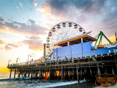 Santa Monica Peer Los Angeles - US BIKE TRAVEL