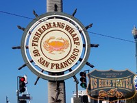 Fishermans Warf San Francisco US BIKE TRAVEL