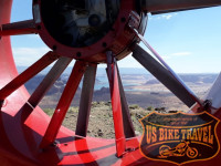 Helikopterflug zum Tower Butte in Page Arizona US BIKE TRAVEL