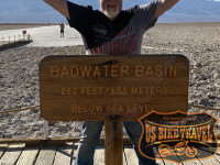 Badwater Basin - Death Valley - US BIKE TRAVEL