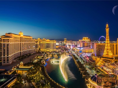 Las Vegas bei Nacht - US BIKE TRAVEL™