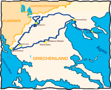 Nordgriechenland Rundreise