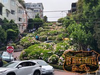 Lombard Street - San Francisco - © US BIKE TRAVEL™