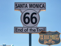 Santa Monica Pier - End of the Trail - US BIKE TRAVEL