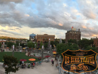 Rapid City Downtown Panorama - US BIKE TRAVEL