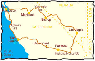 Silver and Golden State Tour - US BIKE TRAVEL